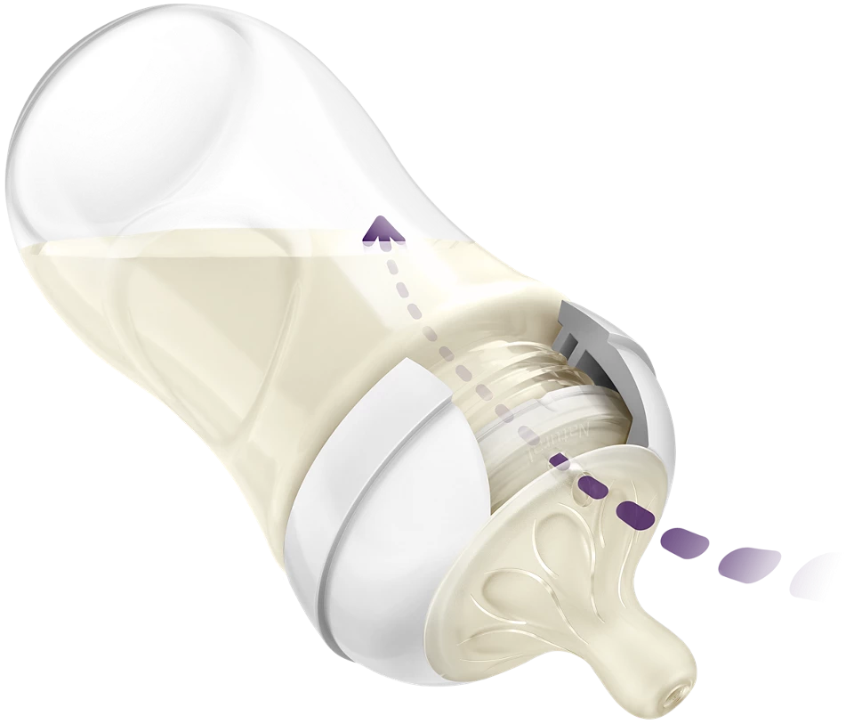 AVENT - NATURAL RESPONSE Πλαστικό Μπιμπερό 3m+ (love) - 330ml SCY906/11